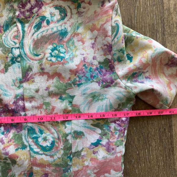 Vintage Judy Knapp Double Button Size S Blazer Top - Picture 6 of 8